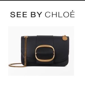 See by Chloé Black leather Harper bag